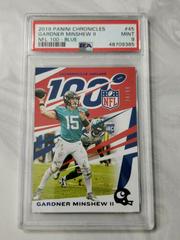 Gardner Minshew II [Blue] Football Cards 2019 Panini Chronicles Prices