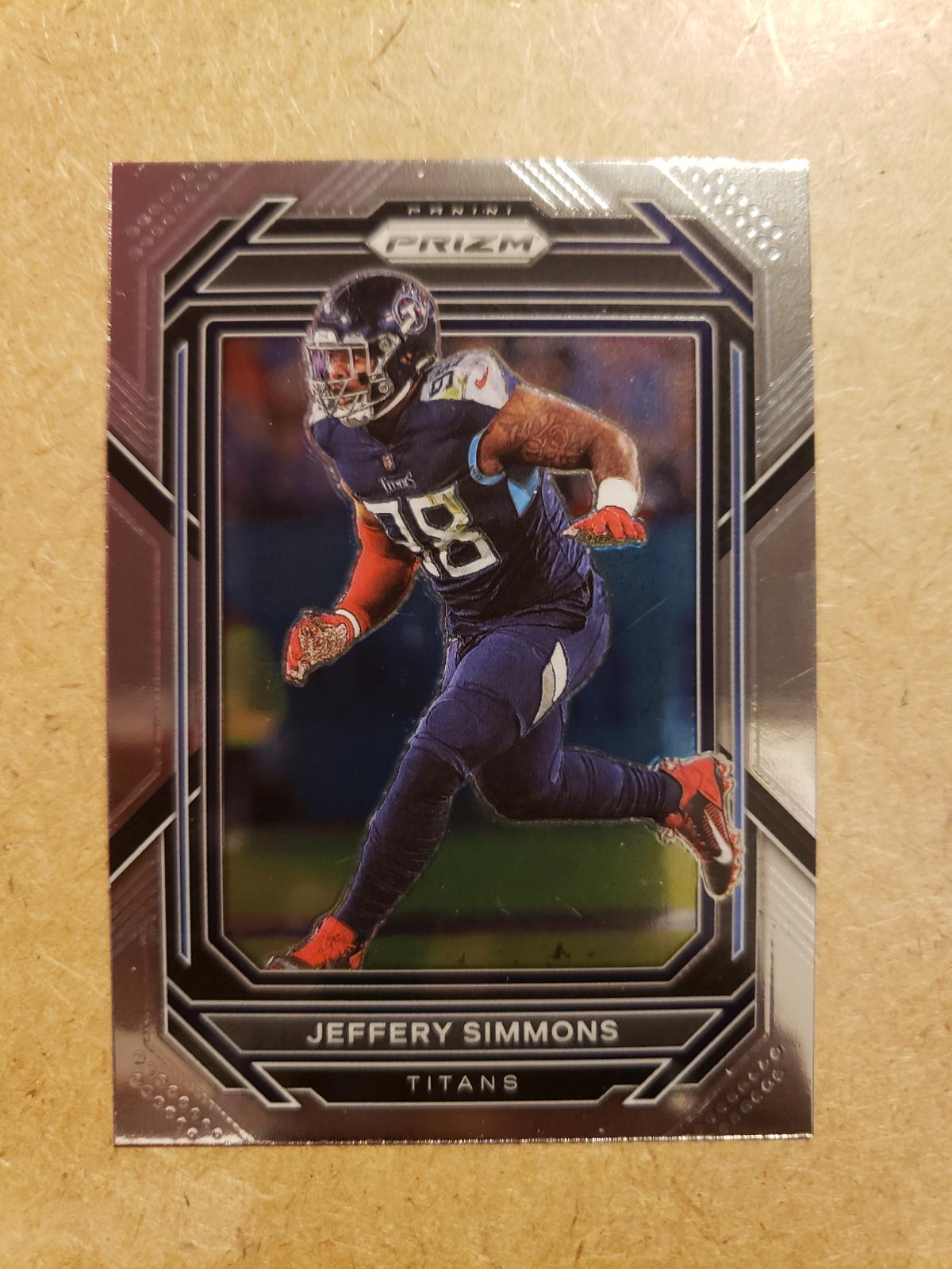 Jeffery Simmons Ungraded Panini Prizm