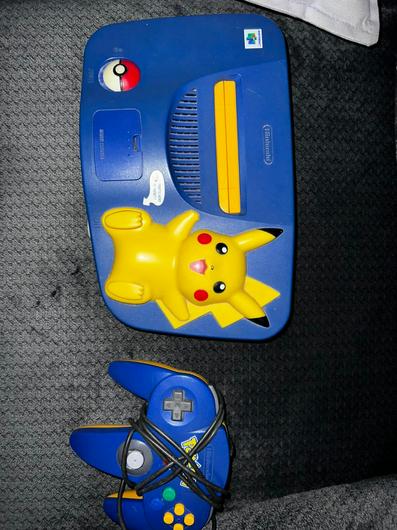 Pikachu Nintendo 64 System photo