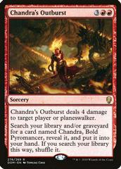 Chandra's Outburst Magic Dominaria Prices