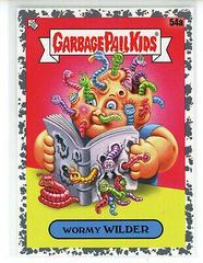 Wormy Wilder [Gray] #54a Garbage Pail Kids Book Worms Prices