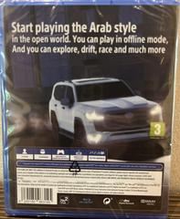 Back Cover | Arab Drift Cars PAL Playstation 4