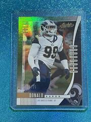 Aaron Donald [Spectrum Green] #90 Football Cards 2019 Panini Absolute Prices