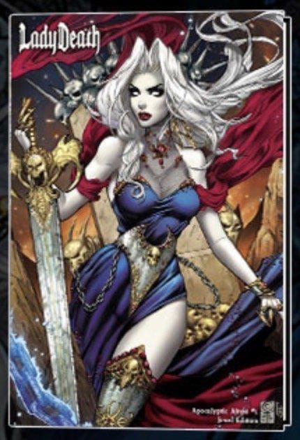 Lady Death: Apocalyptic Abyss [Jewel] #1 (2018) Comic Books Lady Death: Apocalyptic Abyss