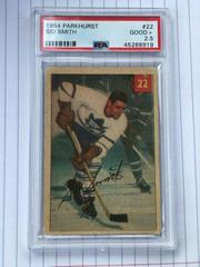 Sid Smith [Lucky Premium Back] Hockey Cards 1954 Parkhurst Prices