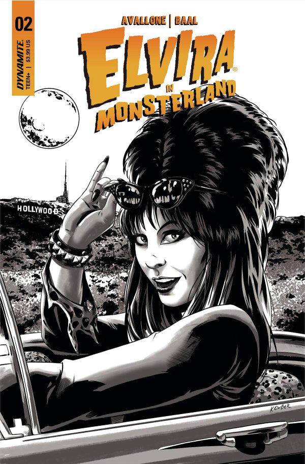 Elvira in Monsterland [Baal Sketch] #2 (2023) Comic Books Elvira in Monsterland