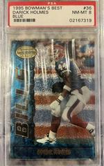 Darick Holmes [Blue] #36 Football Cards 1995 Bowman's Best Prices
