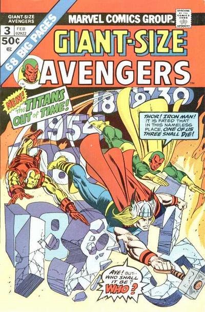 Giant-Size Avengers #3 (1975) Comic Books Giant-Size Avengers