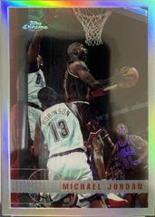 Michael Jordan [Refractor] Basketball Cards 1997 Topps Chrome Prices