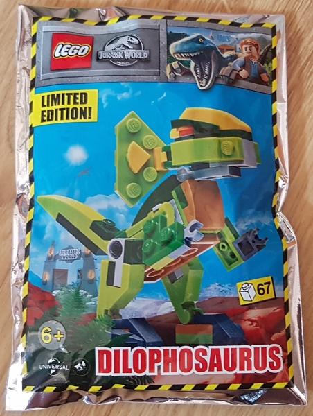 Dilophosaurus Foil Pack #122115 LEGO Jurassic World