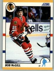 Bob McGill Hockey Cards 1990 Score Rookie Traded Prices