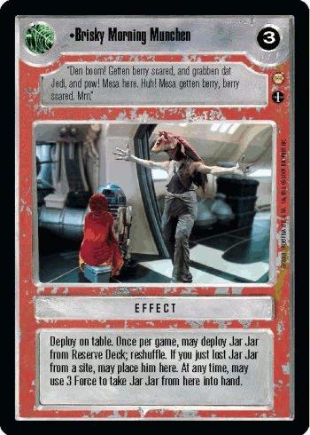 Brisky Morning Munchen [Limited] Star Wars CCG Tatooine