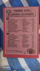 Back  | W.Tyler, M.Allen [Scoring Leaders] Football Cards 1983 Topps
