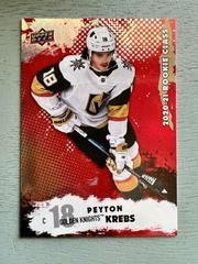 Peyton Krebs [Red] Hockey Cards 2020 Upper Deck Rookie Class Prices
