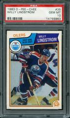 Willy Lindstrom #35 Hockey Cards 1983 O-Pee-Chee Prices