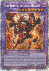 Alba-Lenatus the Abyss Dragon [Starlight Rare 1st Edition] YuGiOh Dimension Force Prices