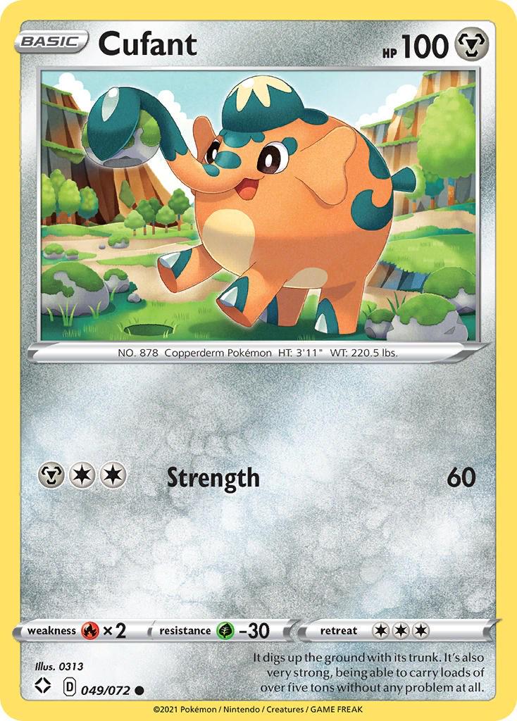 Cufant #49 Pokemon Shining Fates