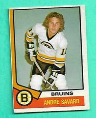 Andre Savard #285 Hockey Cards 1974 O-Pee-Chee Prices