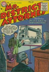 Mr. District Attorney #47 (1955) Comic Books Mr. District Attorney Prices
