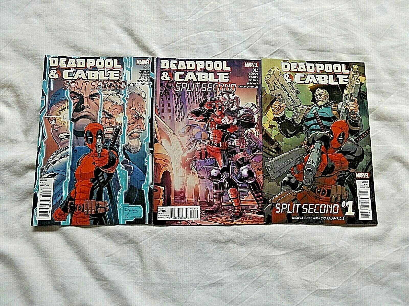 Deadpool & Cable: Split Second #3 (2016) Comic Books Deadpool & Cable: Split Second