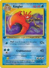 Kingler [1st Edition] #38 Prices | Pokemon Fossil | Pokemon Cards