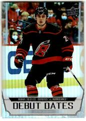 Seth Jarvis Hockey Cards 2022 Upper Deck Debut Dates Prices