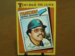 Reggie Jackson [Turn Back the Clock] Baseball Cards 1987 Topps Prices