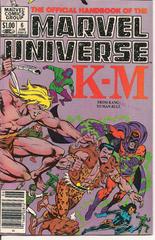 Official Handbook Of The Marvel Universe [Newsstand] #6 (1983) Comic Books Official Handbook of the Marvel Universe Prices