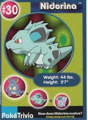 Nidorina #30 Pokemon Burger King Prices