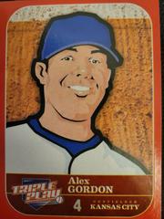 Alex Gordon #25 Baseball Cards 2012 Panini Triple Play Stickers Prices