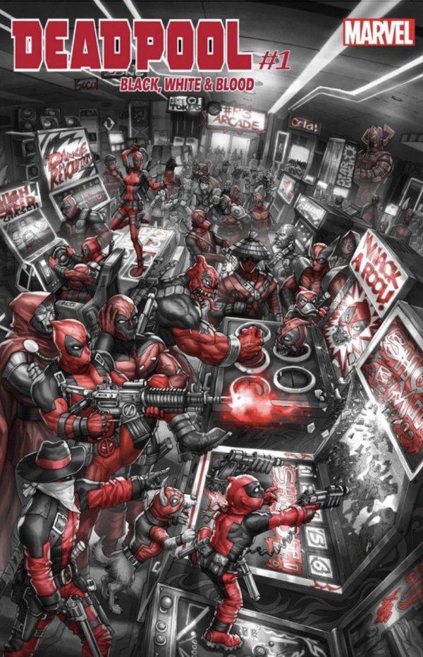 Deadpool: Black, White & Blood [Quah] #1 (2021) Comic Books Deadpool: Black, White & Blood