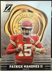 Patrick Mahomes II #1 Football Cards 2023 Panini Zenith Zeal of Approval Prices