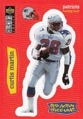 Curtis Martin #S14 Football Cards 1997 Collector's Choice Stick Ums Prices