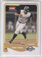 Junior Spivey #327 Baseball Cards 2004 Fleer Tradition Prices