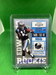 Armanti Edwards [White Jersey Autograph] #202 Football Cards 2010 Playoff Contenders Prices
