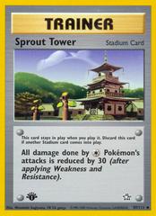 Sprout Tower [1st Edition] #97 Pokemon Neo Genesis Prices