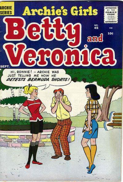 Archie's Girls Betty and Veronica #45 (1959) Comic Books Archie's Girls Betty and Veronica