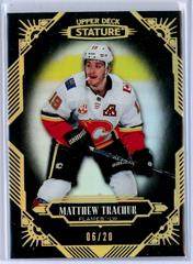 Matthew Tkachuk [Black] #33 Hockey Cards 2020 Upper Deck Stature Prices