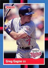 Greg Gagne #441 Baseball Cards 1988 Donruss Prices