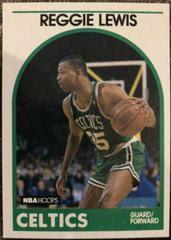 Reggie Lewis #17 Basketball Cards 1989 Hoops Prices