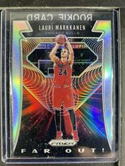 Lauri Markkanen [Silver Prizm] #23 Basketball Cards 2019 Panini Prizm Far Out Prices