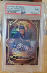 Alexis Lafreniere [Red Autograph] #101 Hockey Cards 2020 Upper Deck Stature Prices