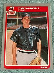 Tom Waddell Baseball Cards 1985 Fleer Prices