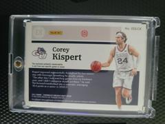Kk | Corey kispert Basketball Cards 2021 Panini Chronicles Draft Picks Encased Substantial Rookie Swatches