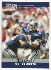 Troy Aikman #78 Football Cards 1990 Pro Set Prices