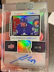 Nick Robertson #ET-NR Hockey Cards 2020 Upper Deck Clear Cut Exquisite Collection Autographs Prices
