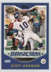 Kent Graham [Collection] #5 Football Cards 2000 Topps Prices