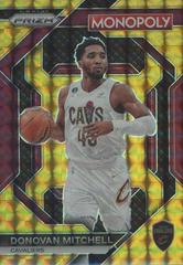 Donovan Mitchell [Gold] #PS10 Basketball Cards 2023 Panini Prizm Monopoly All-Star Prices