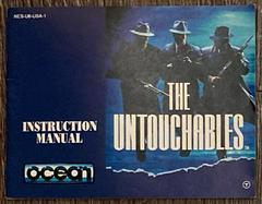 Instruction Manual | The Untouchables [Blue Label] NES