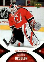 Martin Brodeur Hockey Cards 2006 Upper Deck Mini Jersey Collection Prices